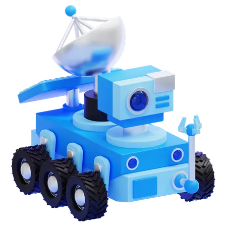 Space Rover  3D Icon