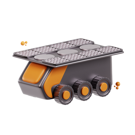 Space Rover  3D Icon