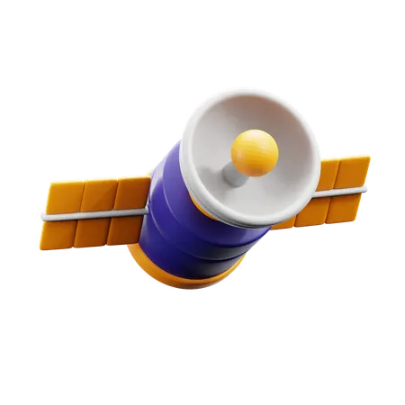 Space satelit  3D Icon