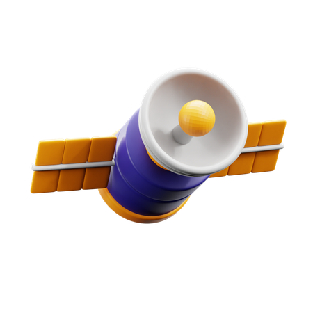 Space satelit  3D Icon