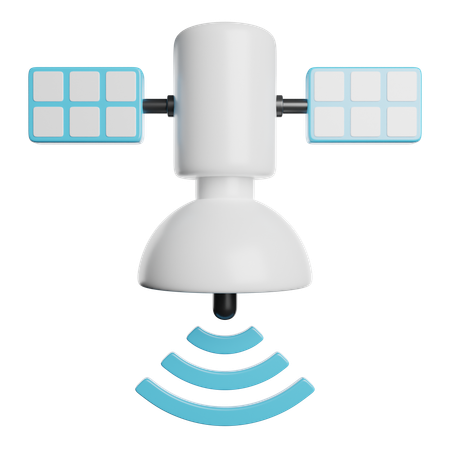 Space Satellite  3D Icon