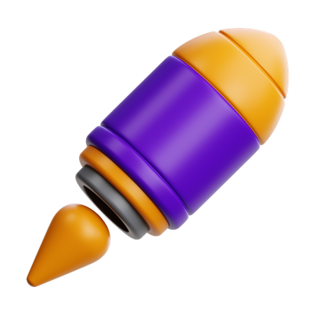 우주선  3D Icon