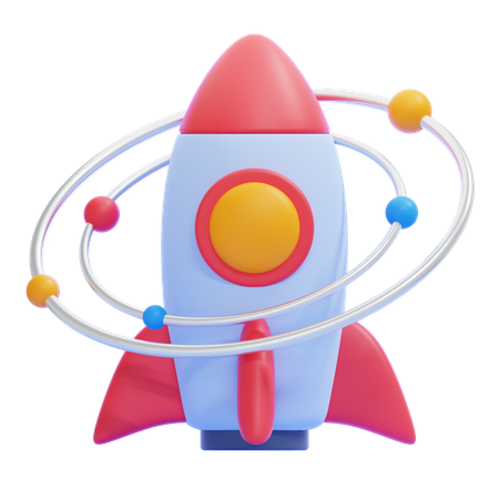 Space Ship  3D Icon