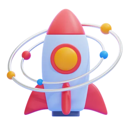 Space Ship  3D Icon