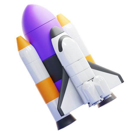 SPACE SHUTTLE  3D Icon