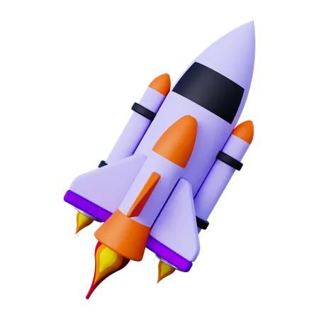 Space Shuttle  3D Icon