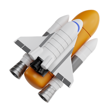 スペースシャトル  3D Icon