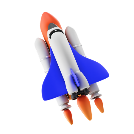 スペースシャトル  3D Icon