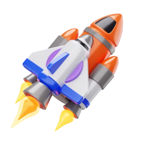 Space Shuttle  3D Icon