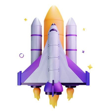 Space Shuttle  3D Icon