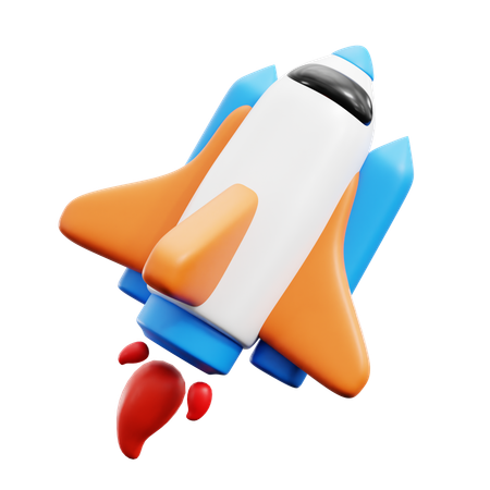 Space Shuttle  3D Icon