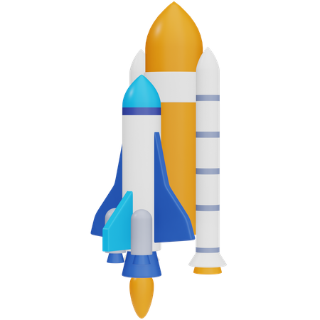 Space Shuttle  3D Icon