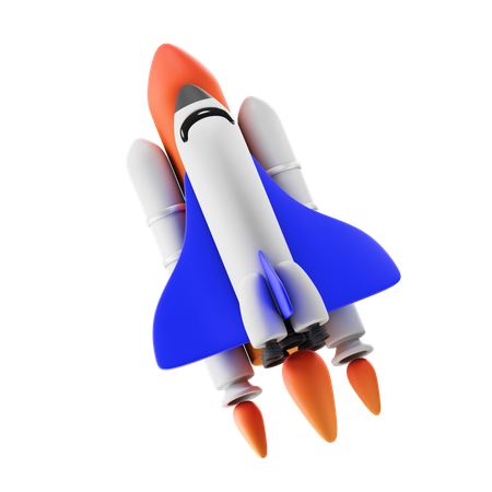 Space Shuttle  3D Icon
