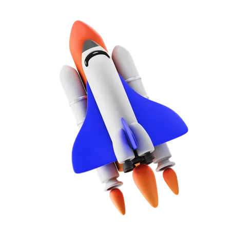 Space Shuttle  3D Icon