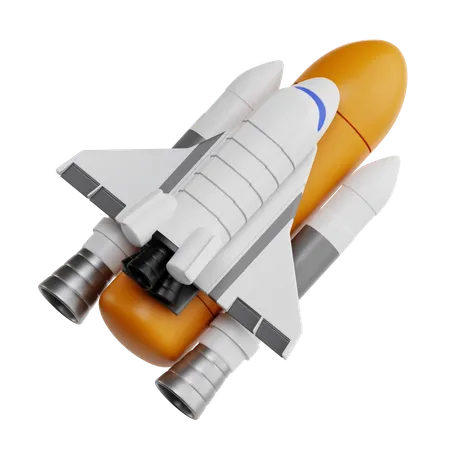 Space Shuttle  3D Icon