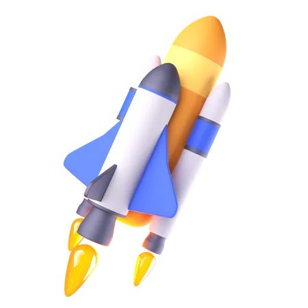 Space Shuttle  3D Icon