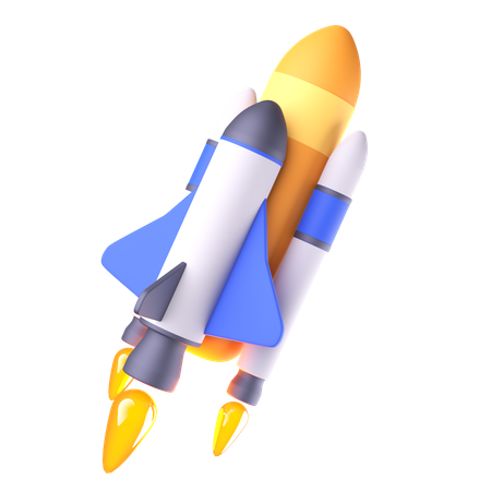 Space Shuttle  3D Icon