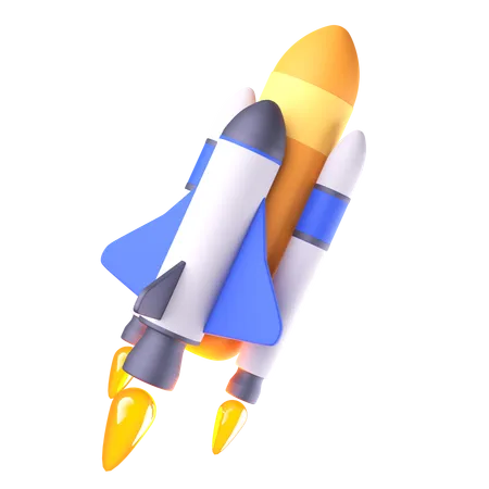 Space Shuttle  3D Icon