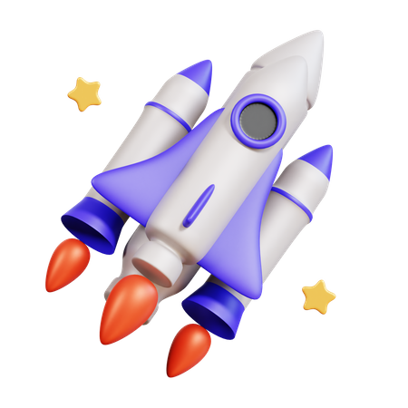 Space Shuttle  3D Icon