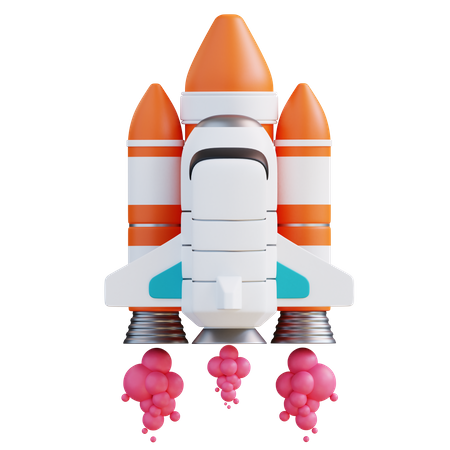 Space Shuttle  3D Icon