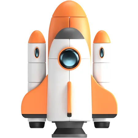 Space shuttle  3D Illustration