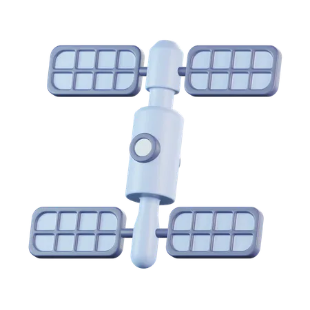 Space Station  3D Icon