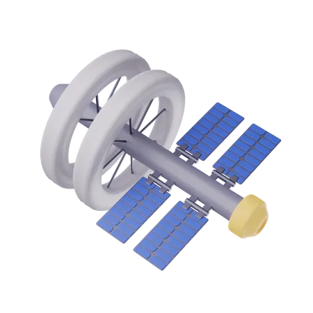 Space Station  3D Icon