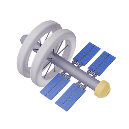 Space Station  3D Icon