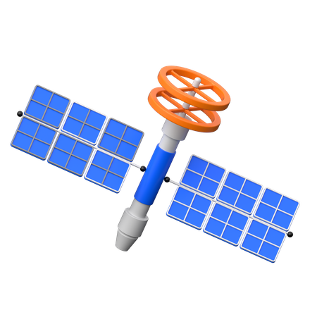 Space Station  3D Icon