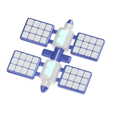 Space Station  3D Icon