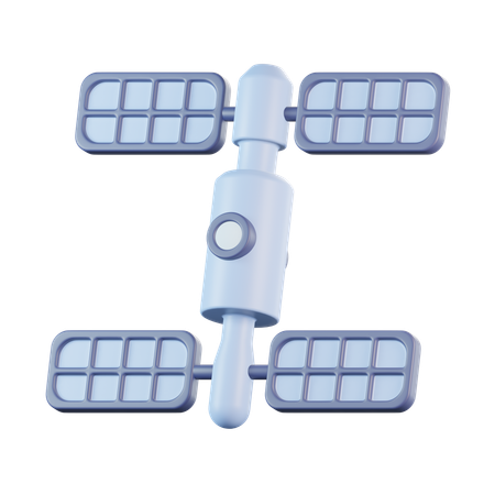 Space Station  3D Icon