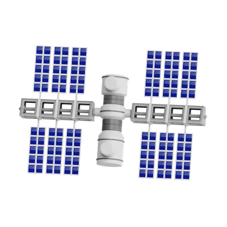 Space Station  3D Icon