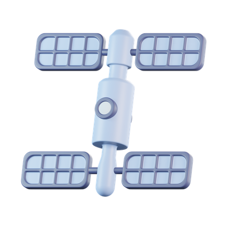 Space Station  3D Icon