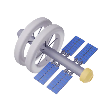 Space Station  3D Icon