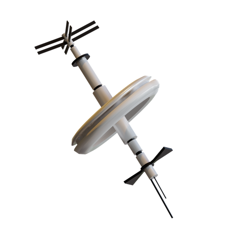 Space Station 3D Icon