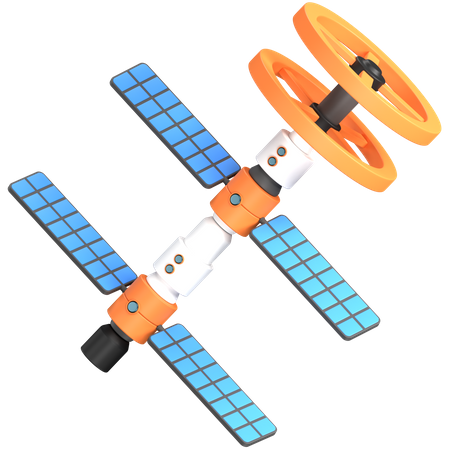 Space station  3D Illustration