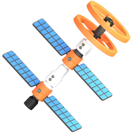 Space station  3D Illustration
