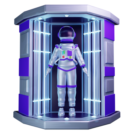 Space Suit  3D Icon