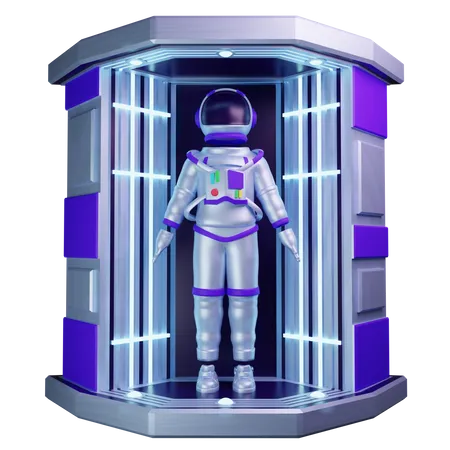 Space Suit  3D Icon