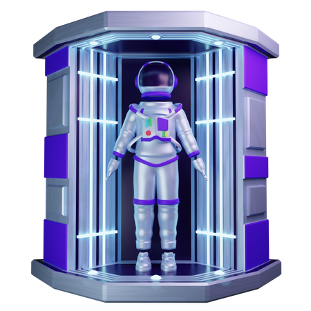 Space Suit  3D Icon