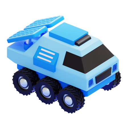 Space Vehicle  3D Icon