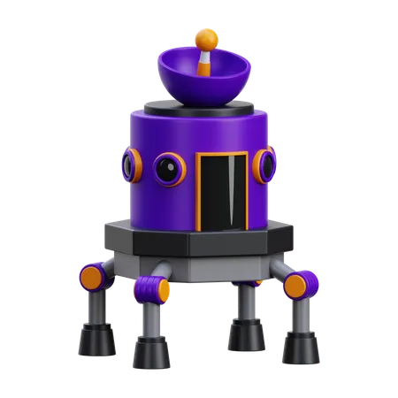 우주선  3D Icon