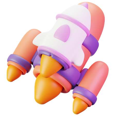 Spacecraft  3D Icon