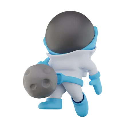 Spaceman  3D Icon
