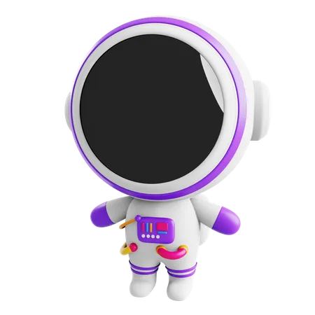 3 D Rendering Model Of An Astronaut In A Spacesuit And Helmet 3D Icon