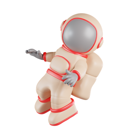 Spaceman Astronaut  3D Icon