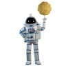 3d spaceman logo