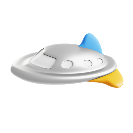 Spaceship  3D Icon