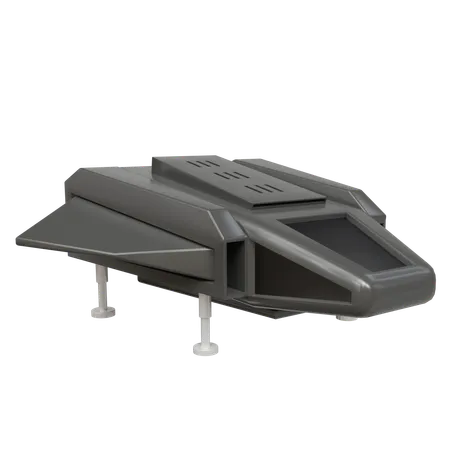 Spaceship  3D Icon