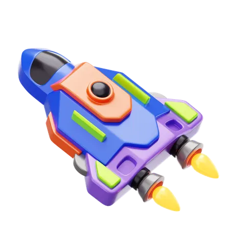 Spaceship  3D Icon